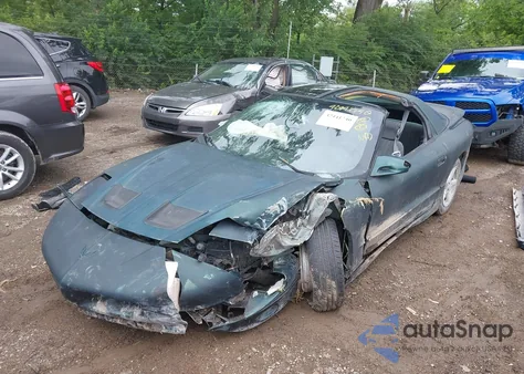 1997 Pontiac Firebird из США, поврежденный, VIN 2G2FS22K8V2226960